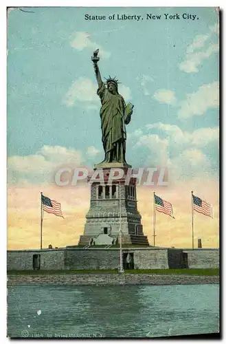 Ansichtskarte AK Statue de la liberte Statue of Liberty New York