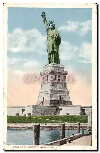 Ansichtskarte AK Statue de la liberte Statue of Liberty New York