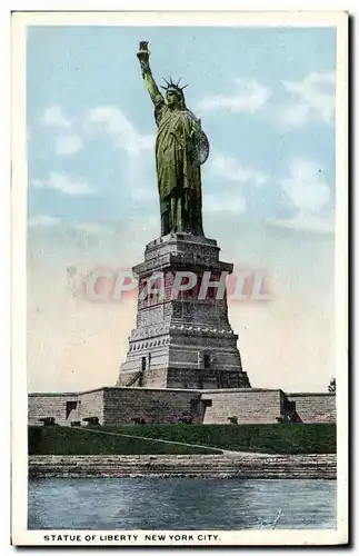 Ansichtskarte AK Statue de la liberte Statue of Liberty New York