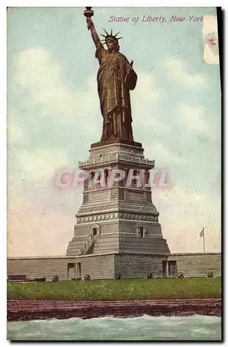 Ansichtskarte AK Statue de la liberte Statue of Liberty New York