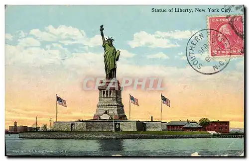 Ansichtskarte AK Statue de la liberte Statue of Liberty New York