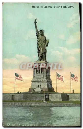 Ansichtskarte AK Statue de la liberte Statue of Liberty New York