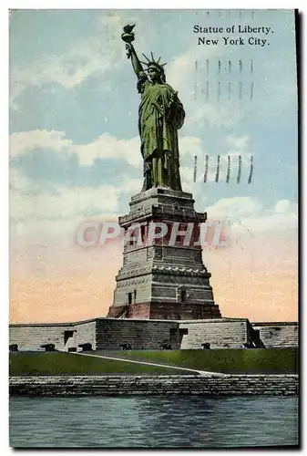 Ansichtskarte AK Statue de la liberte Statue of Liberty New York