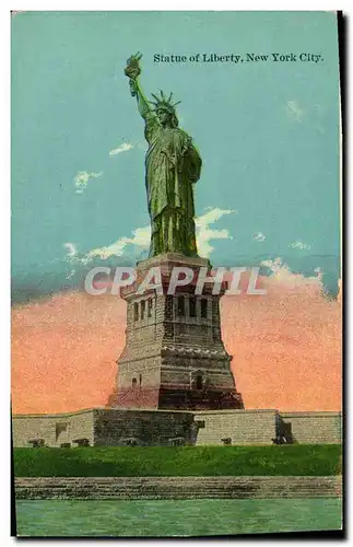 Ansichtskarte AK Statue de la liberte Statue of Liberty New York