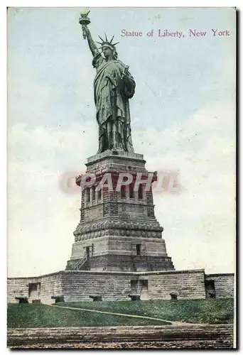 Ansichtskarte AK Statue de la liberte Statue of Liberty New York