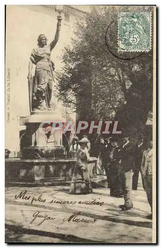 Cartes postales Statue de la liberte Besse