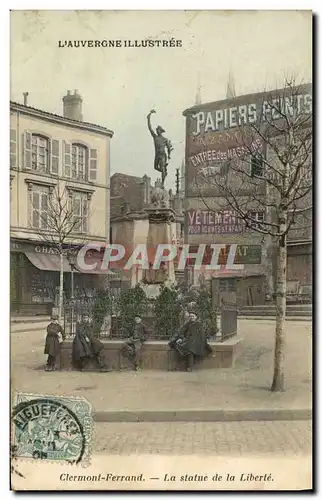 Ansichtskarte AK Statue de la liberte Clermont Ferrand Auvergne