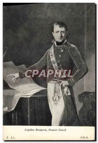 Ansichtskarte AK Napoleon 1er Bonaparte Premier Consul