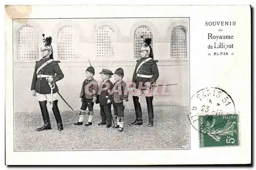 Cartes postales Nain Nains Royaume de Lilliput Paris