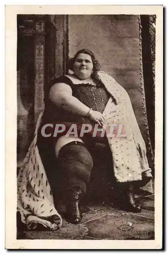 Cartes postales Teresina la plus grosse femme du monde 265 kgs