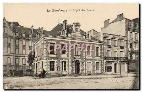 Cartes postales Poste La Bourboule Hotel des Postes