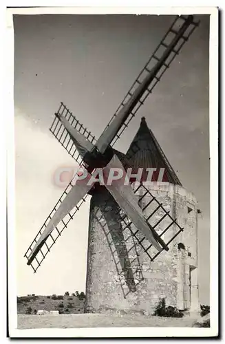 Cartes postales Moulin a vent