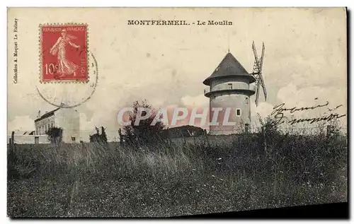 Cartes postales Moulin a vent Montfermeil