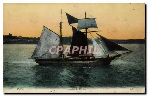Cartes postales Bateau de Peche