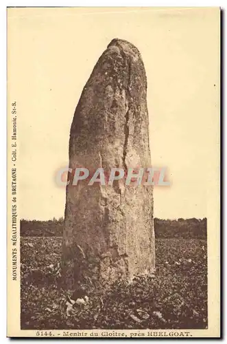 Cartes postales Dolmen Menhir du cloitre pres Huelgoat