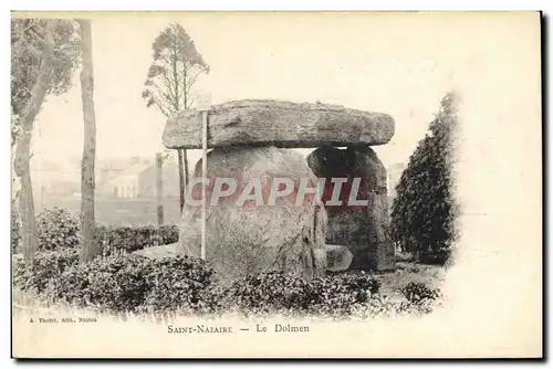 Ansichtskarte AK Dolmen Menhir Saint Nazaire Le dolmen