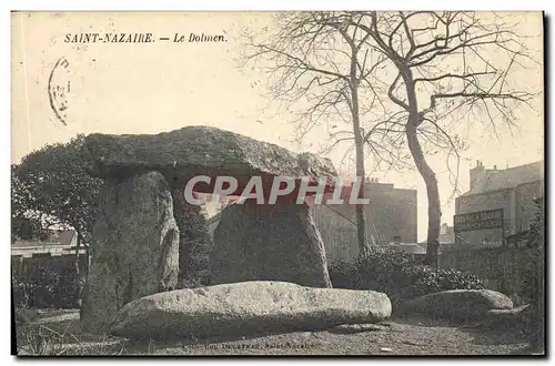 Ansichtskarte AK Dolmen Menhir Saint Nazaire Le dolmen