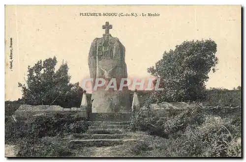 Cartes postales Dolmen Menhir Pleumer Bodou