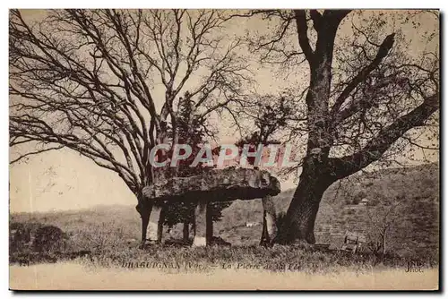 Cartes postales Dolmen Menhir Draguignan La pierre de le fee