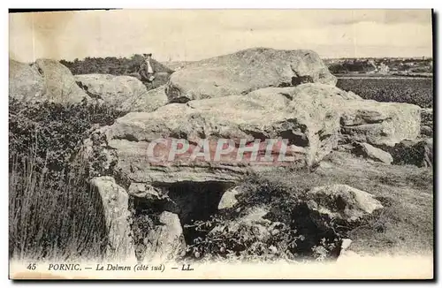 Ansichtskarte AK Dolmen Menhir Pornic