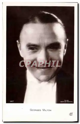 Cartes postales moderne Cinema Georges Milton