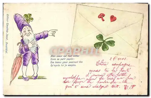 Cartes postales Nain Nains Lutin