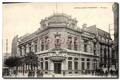Cartes postales Poste Levallois Perret Postes