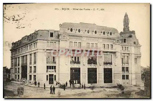 Cartes postales Poste Dijon Hotel des Postes
