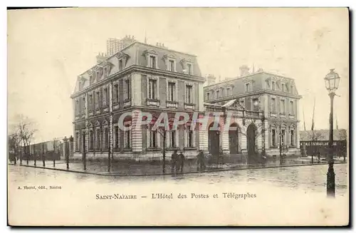 Cartes postales Poste Saint Nazaire L&#39hotel des Postes et Telegraphes