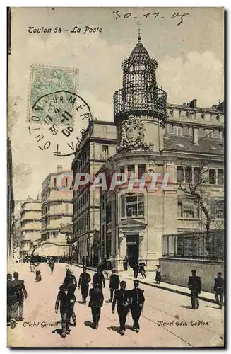 Cartes postales Poste Toulon