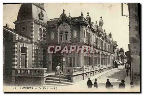 Cartes postales Poste Langres