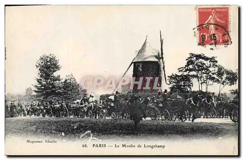 Ansichtskarte AK Moulin a vent Paris Le Moulin de Longchamp