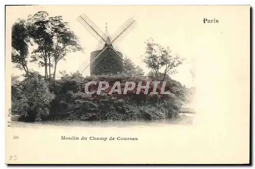 Cartes postales Moulin a vent Paris Moulin du Champ de courses