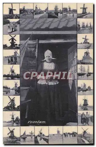 Cartes postales Moulin a vent Volendam