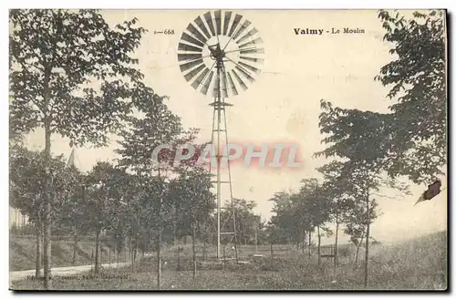 Ansichtskarte AK Moulin a vent Valmy