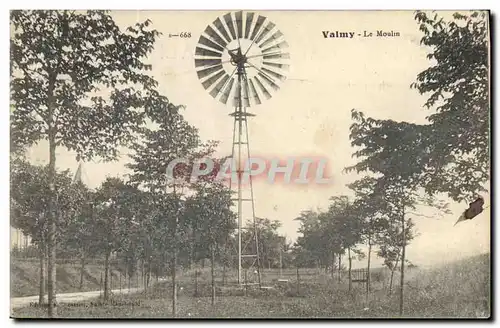 Cartes postales Moulin a vent Valmy