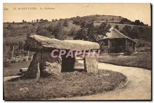 Cartes postales Menhir Dolmen St Nectaire