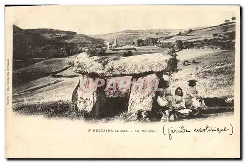 Cartes postales Menhir Dolmen St Nectaire