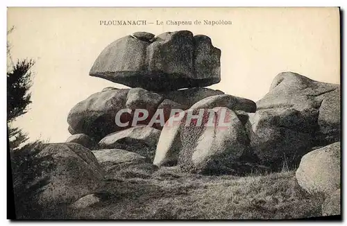 Cartes postales Menhir Dolmen Ploumanach Le chateau de Napoleon