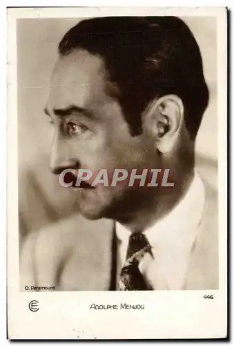 Moderne Karte Cinema Adolphe Menjou