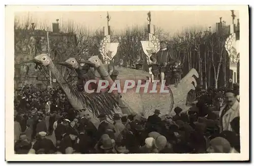 CARTE PHOTO Carnaval Lutin Fantaisie