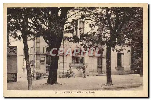 Ansichtskarte AK Hotel des Postes Chatelaillon La Poste