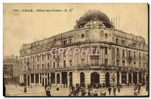 Cartes postales Hotel des Postes Lille