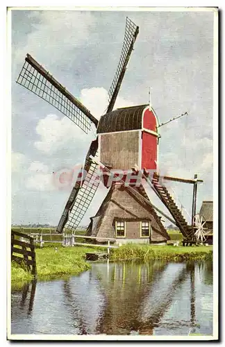 Ansichtskarte AK Moulin a vent Holland