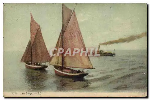 Cartes postales Bateau Peche Au large