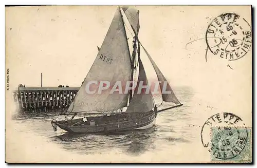 Cartes postales Bateau Peche