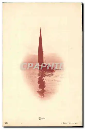 Cartes postales Bateau Peche Marine