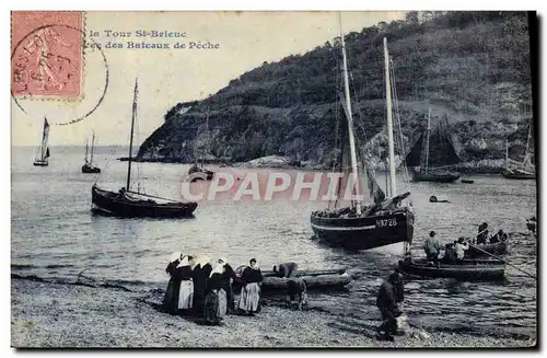 Cartes postales Bateau Peche La tour St Brieuc Bateaux