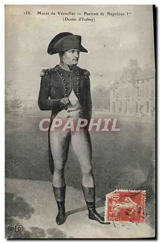 Cartes postales Napoleon 1er Musee de Versailles Dessin d&#39Isabey