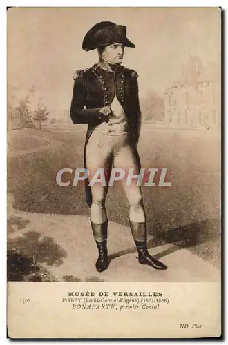 Ansichtskarte AK Napoleon 1er Musee de Versailles Isabey Bonaparte Premier consul